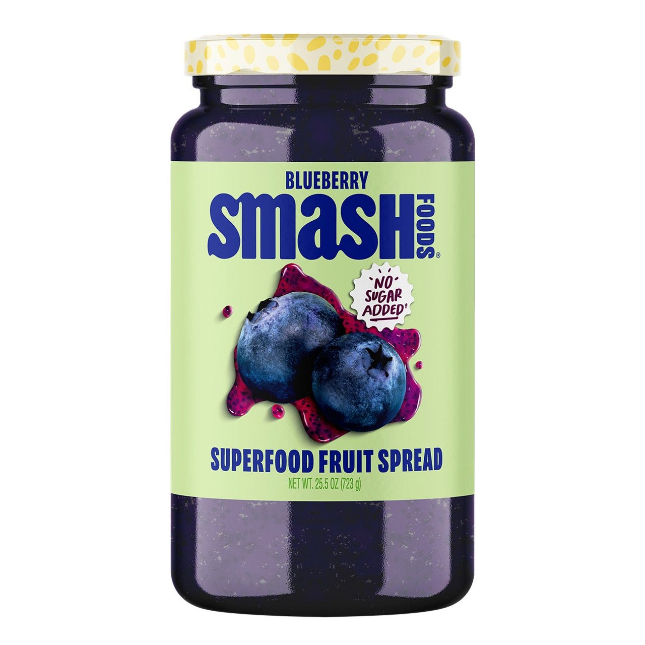 Smash Foods Blueberry Superfood Spread 25.5 oz - Image 1