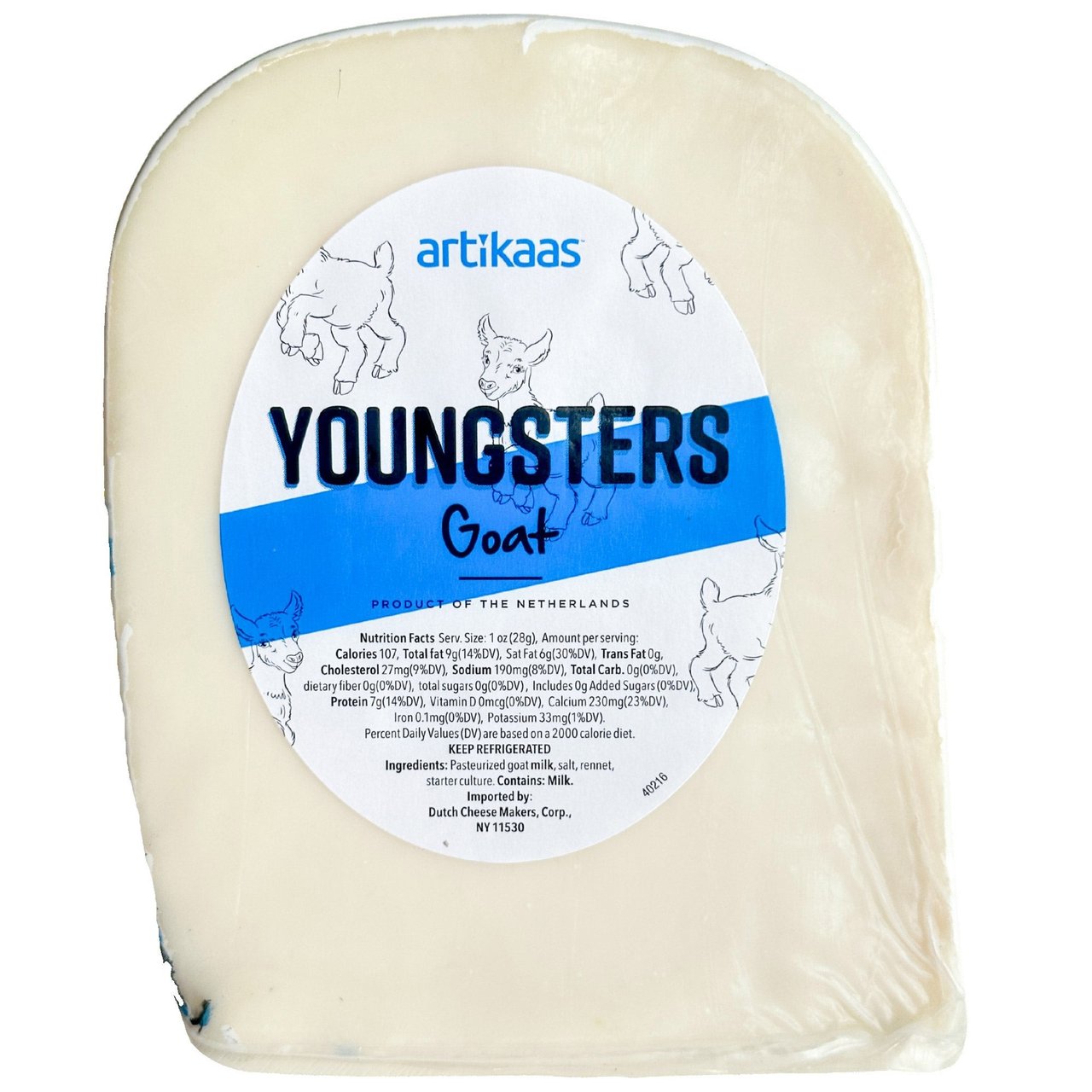 Artikaas Youngsters Goat Gouda (Price Per Pound)