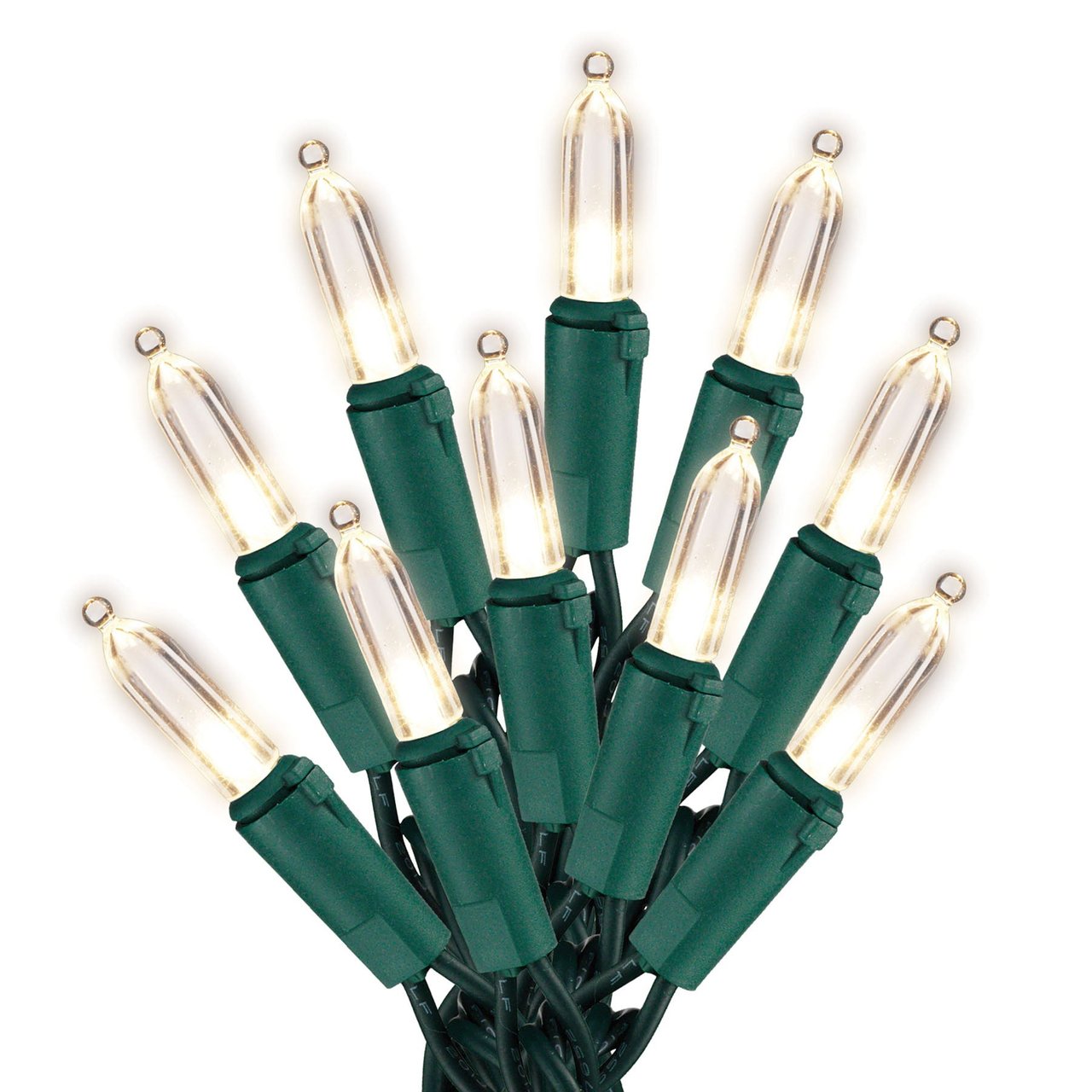 SYLVANIA 100 CT STAY-LIT LED MINI WHITE LIGHTS ^
