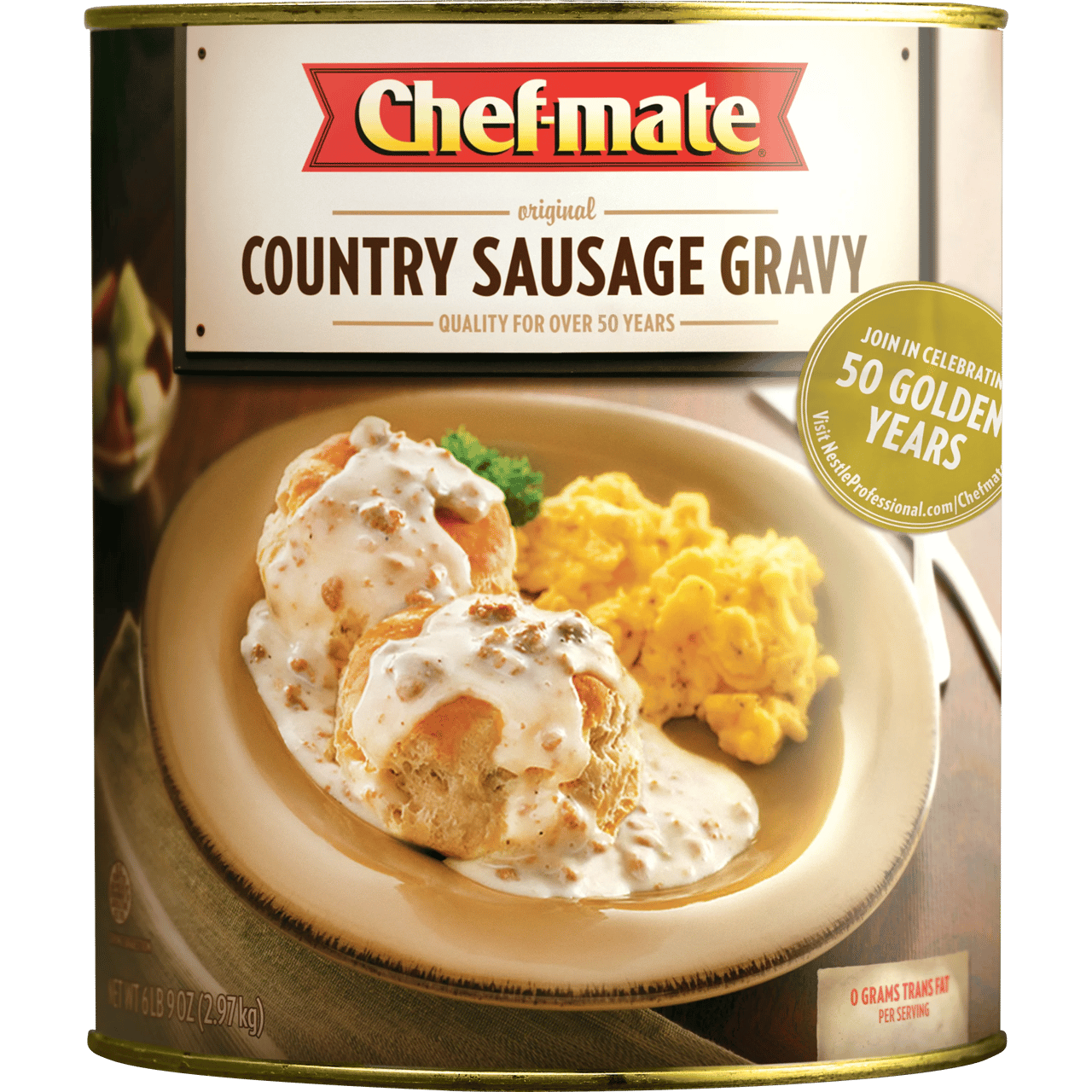 Chef-Mate Country Sausage Gravy #10 Can - Image 1