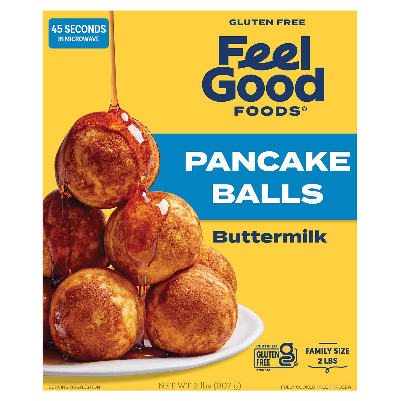 Feel Good Foods Buttermilk Pancake Balls 32 oz - Image 1