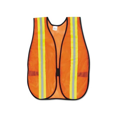 MCR Safety Orange Safety Vest CRWV201R