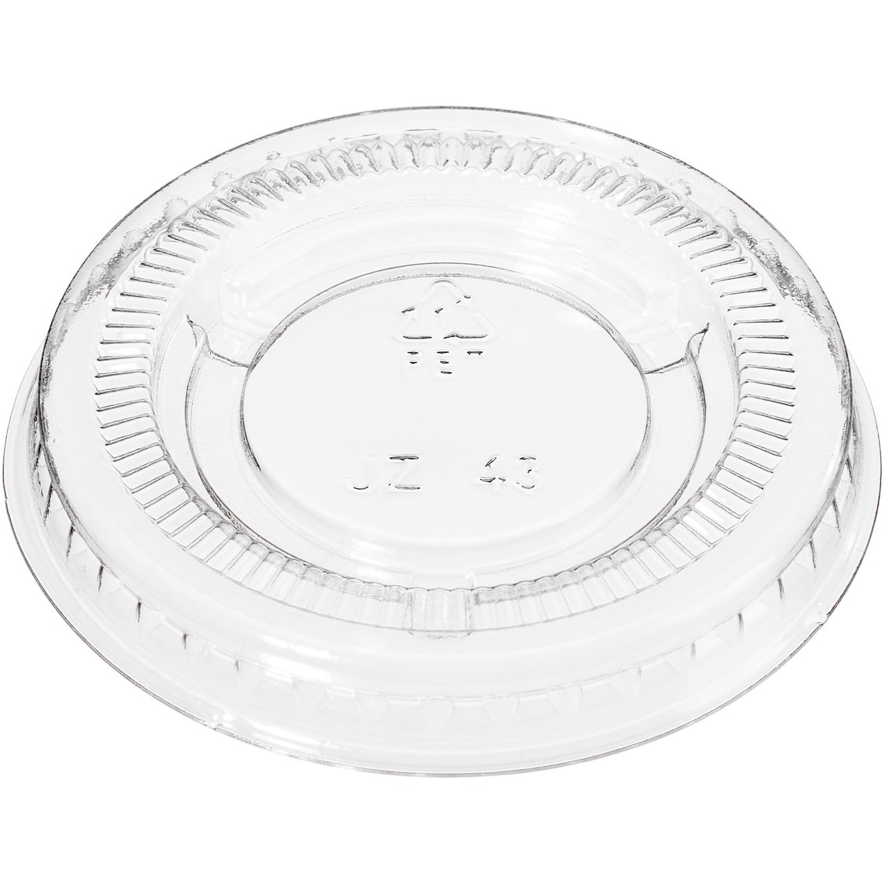Vital International Solutions 1oz Portion Cup Lids, 2,500 CT - Image 1