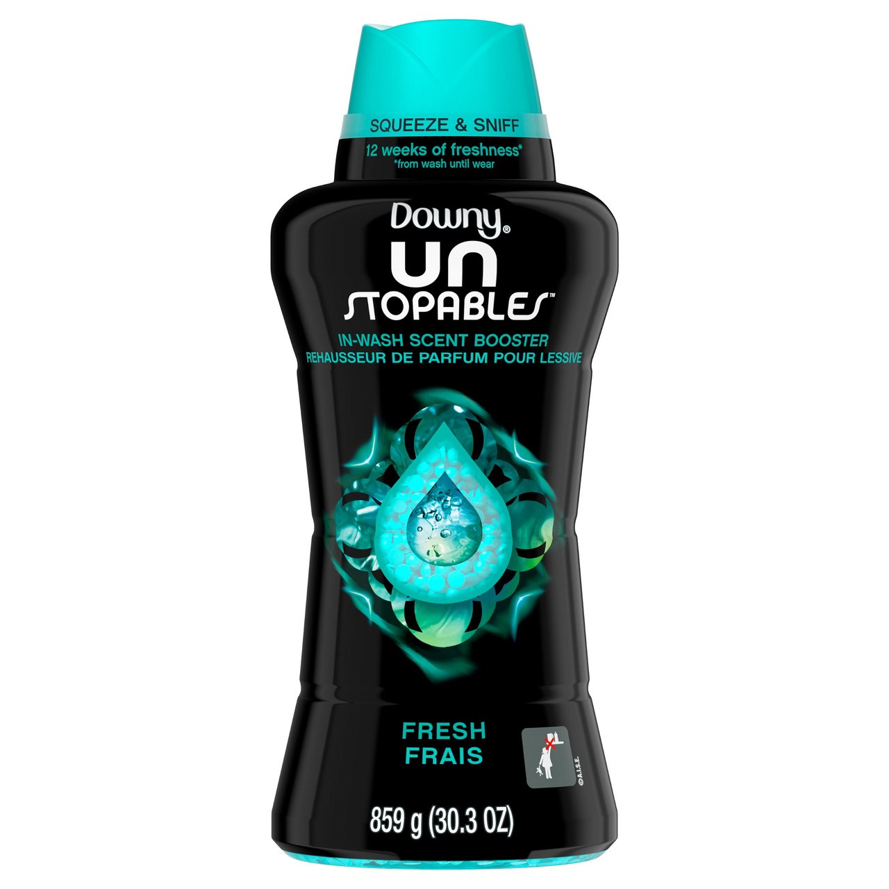 Downy Unstopables Fresh Scent In-Wash Scent Booster Beads, 30.3 oz