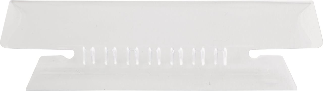 Pendaflex Hanging File Folder Tabs, Clear, 100 Count (PFX4312KT) - Image 1