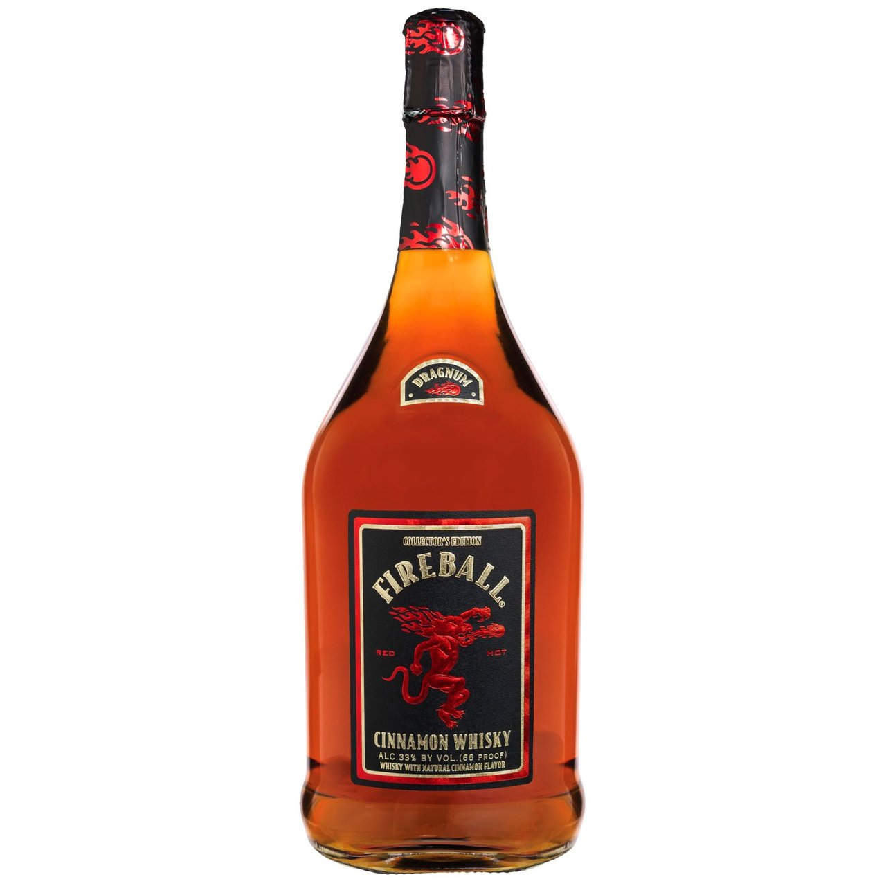 Fireball Dragnum Cinnamon Whisky USA 1.75L