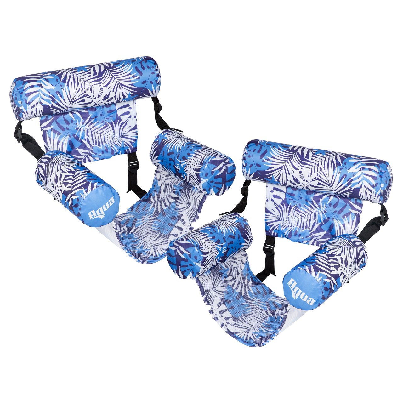 Aqua Luxury Pool Lounger, 2-Pack - Image 1