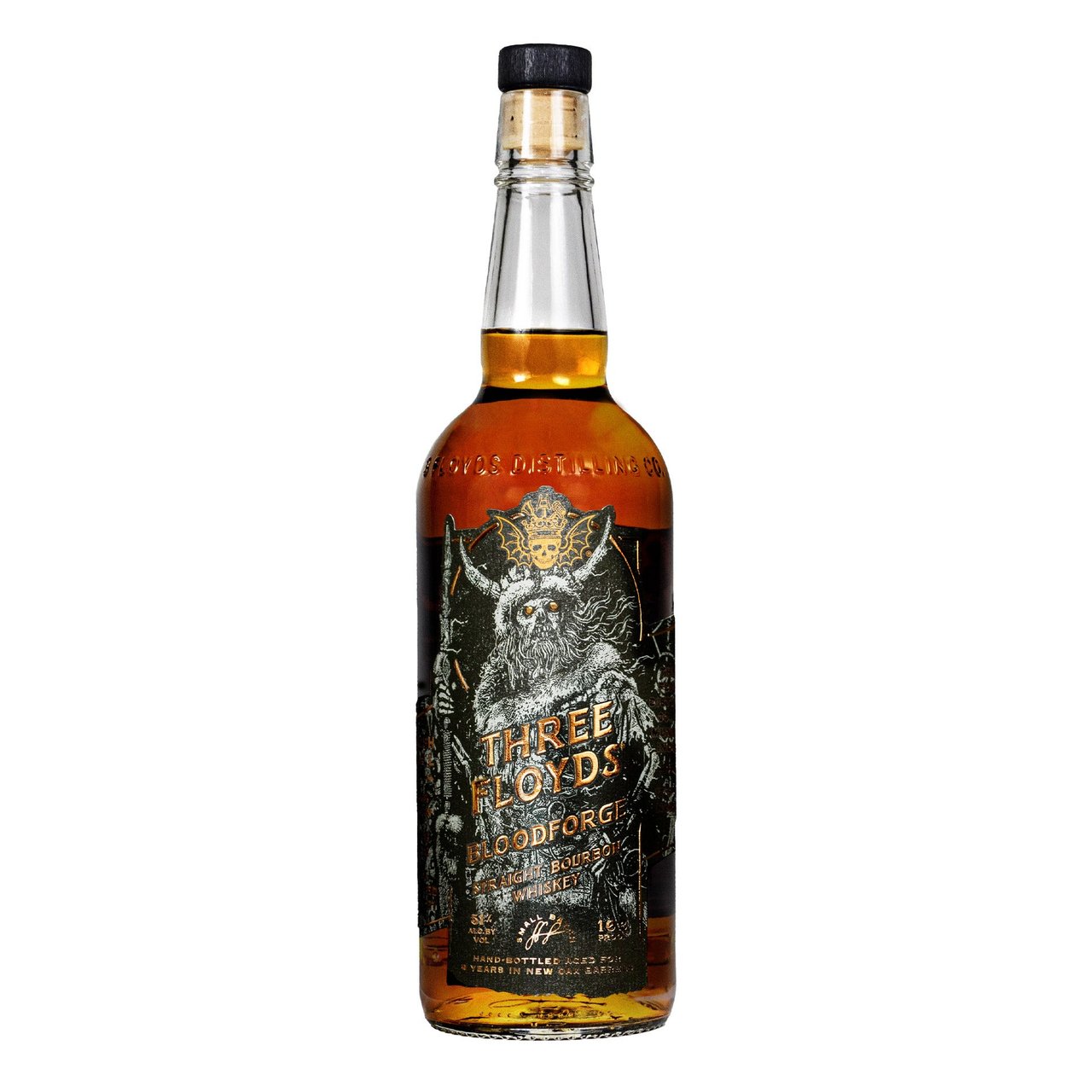 Three Floyds Bloodforge Straight Bourbon Whiskey 750ML - Image 1