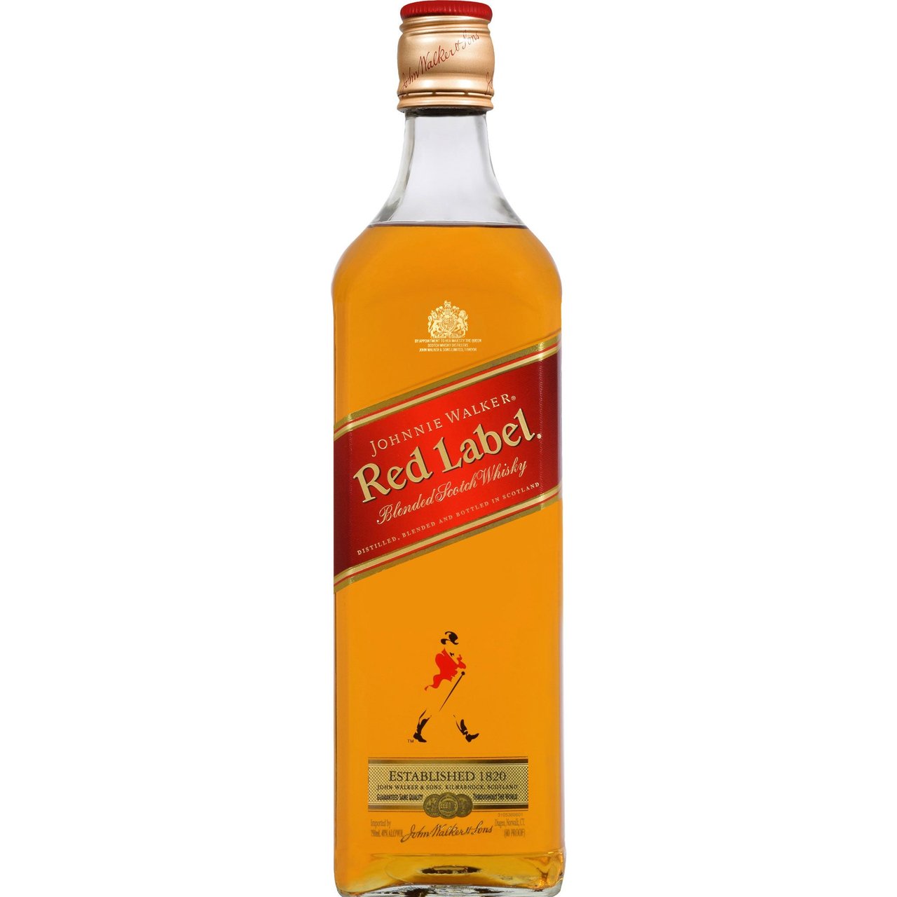 Johnnie Walker Red Label Blended Scotch Whisky Scotland 750ML