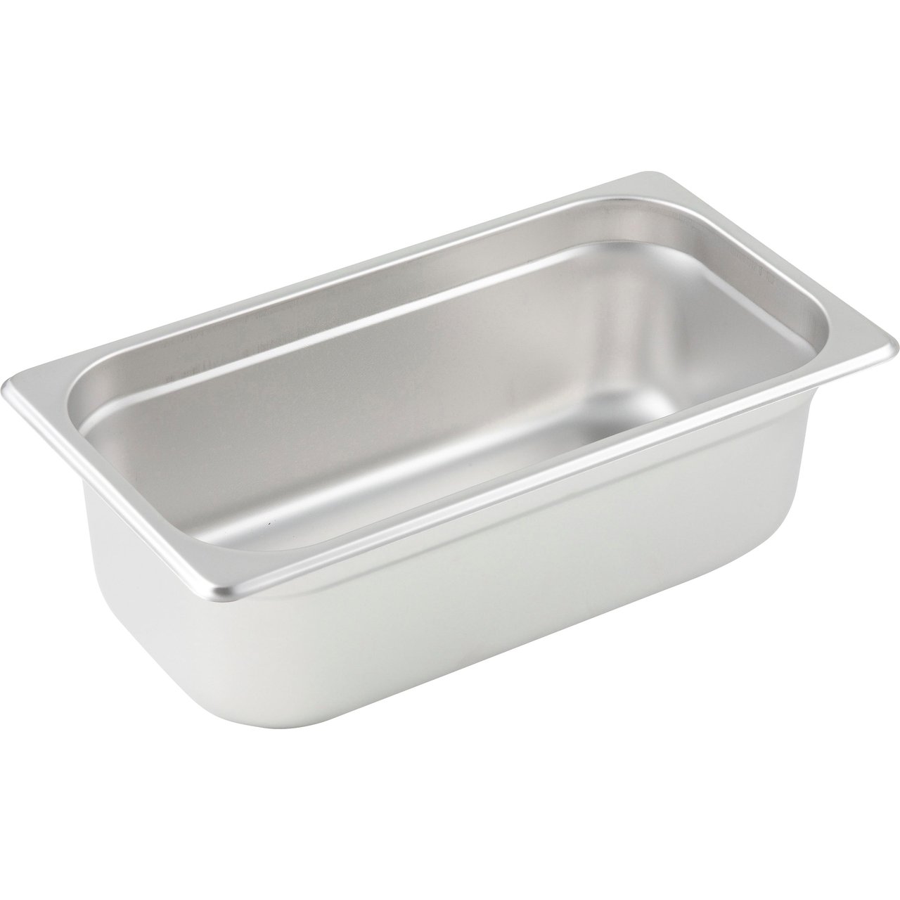 WinCo Steam Table Pan, 1/3 Size, 4" Deep
