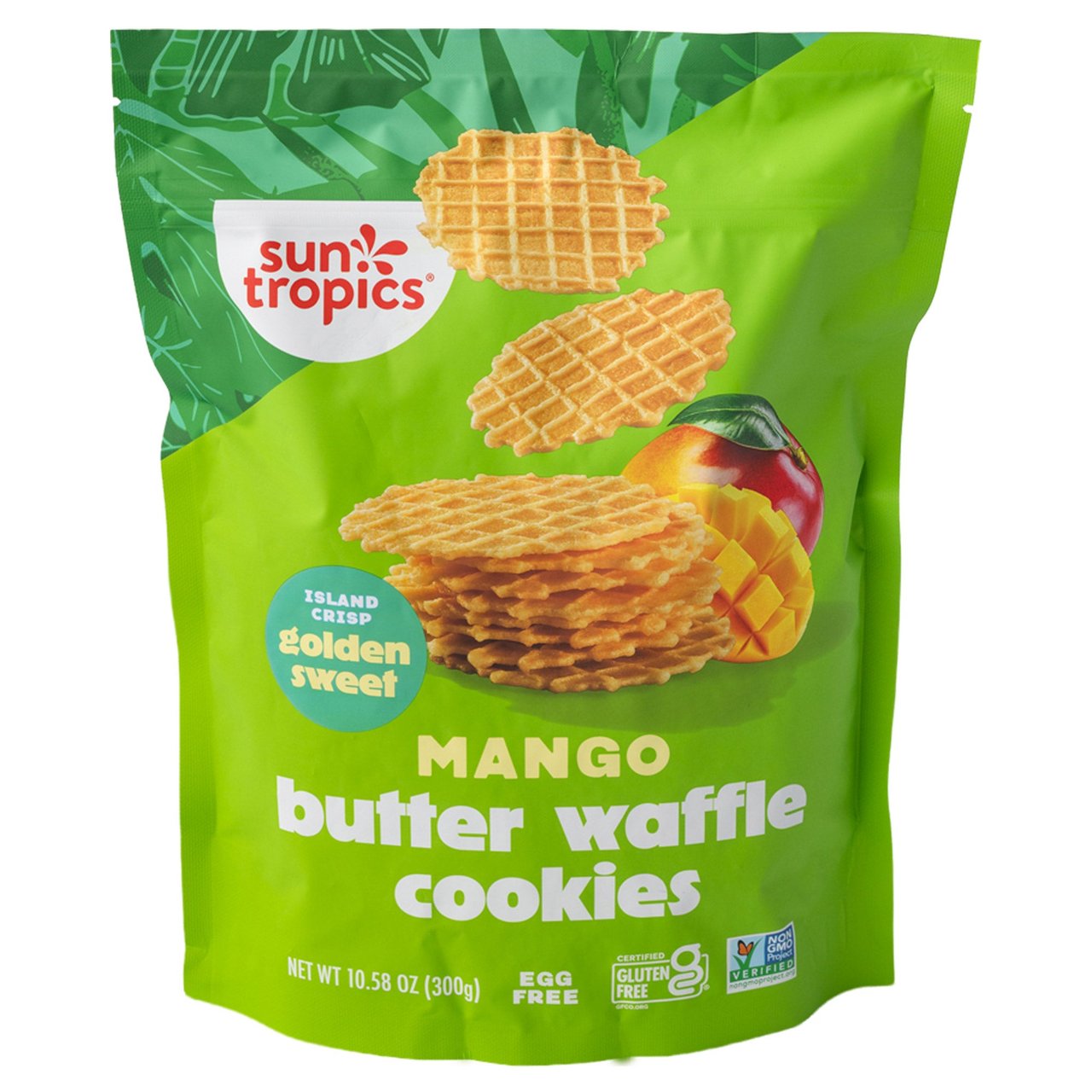 Sun Tropics Mango Butter Waffle Cookies 10.58 Ounces - Image 1