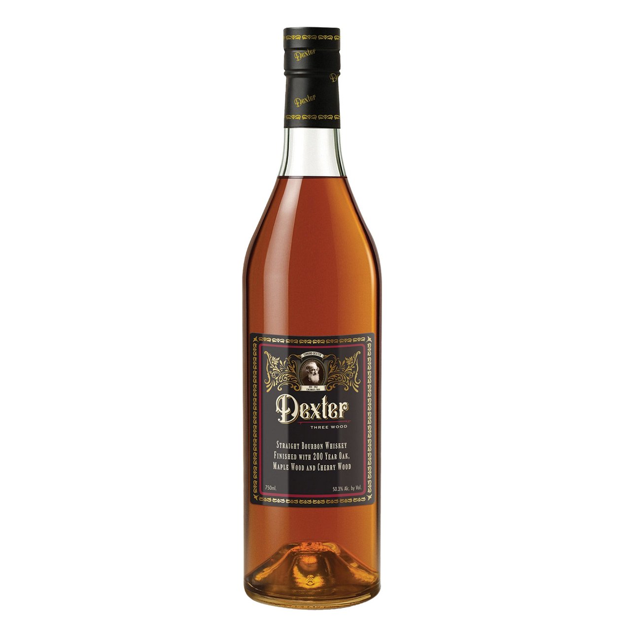 Dexter Bourbon Co. Three Wood Straight Bourbon Whiskey Ohio 750ml