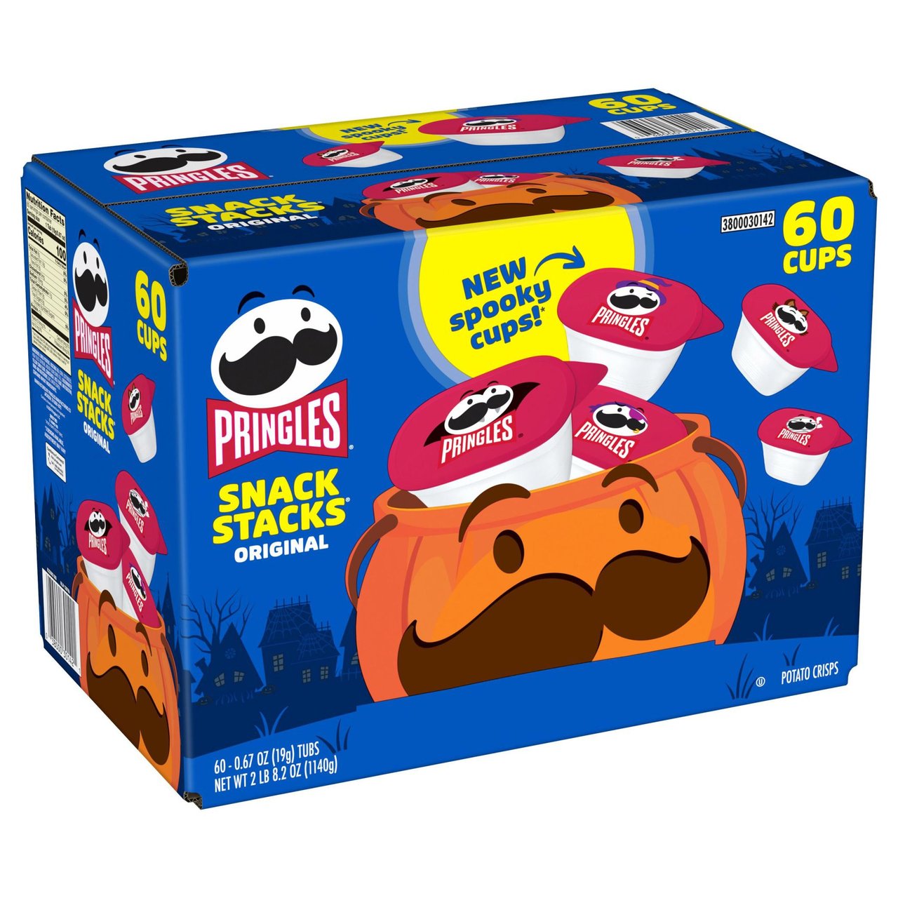 Pringles Halloween Snack Stacks, 60 CT / 40.2 oz - Image 1
