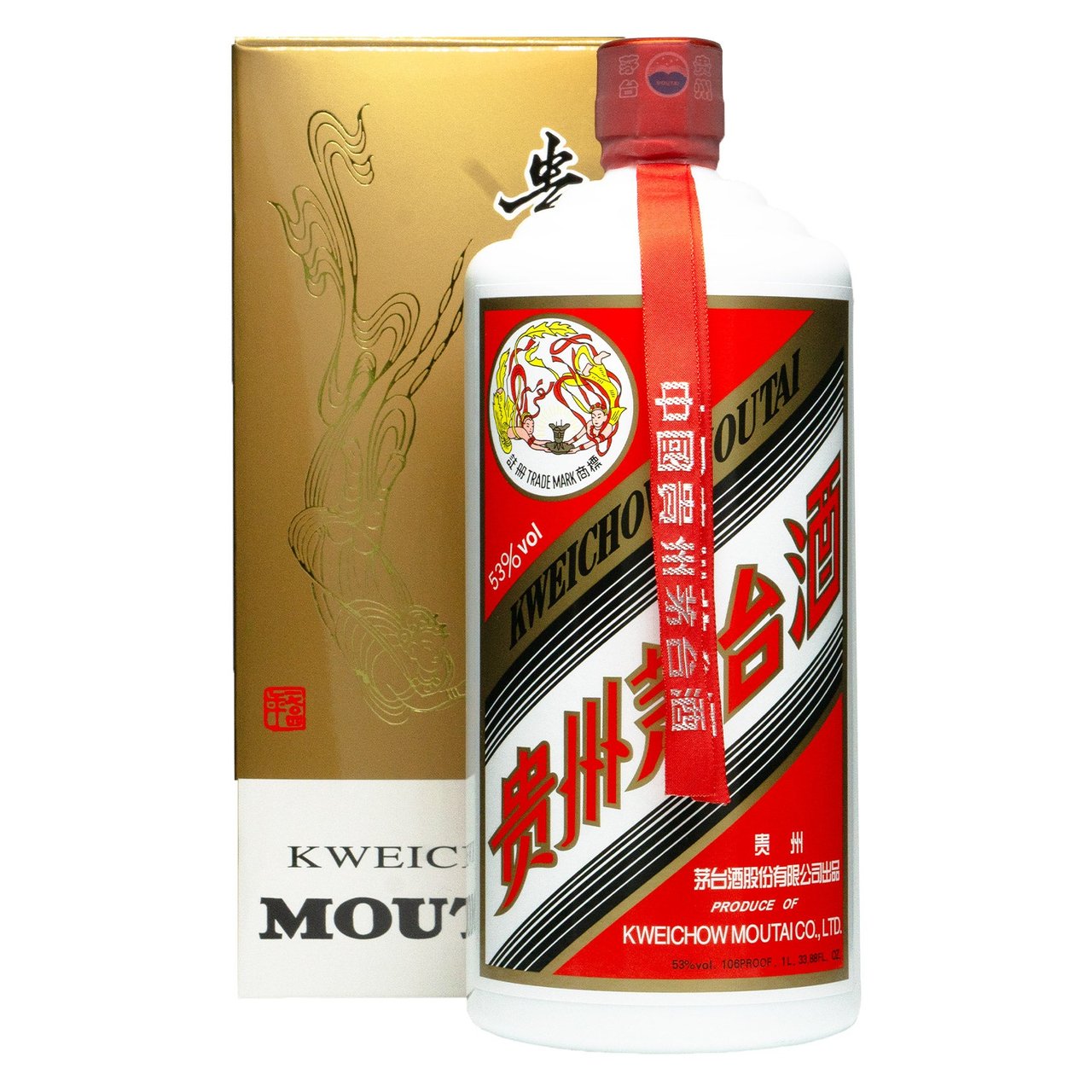 Kweichow Moutai Baijiu China 1.0L