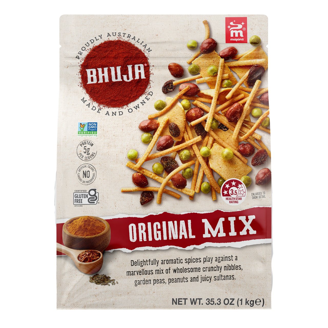 Majan's Bhuja Original Mix 35.3 oz - Image 1