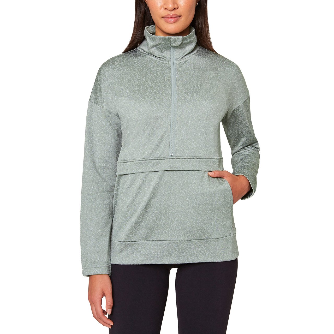 Mondetta Ladies' Jacquard Pullover - Image 1
