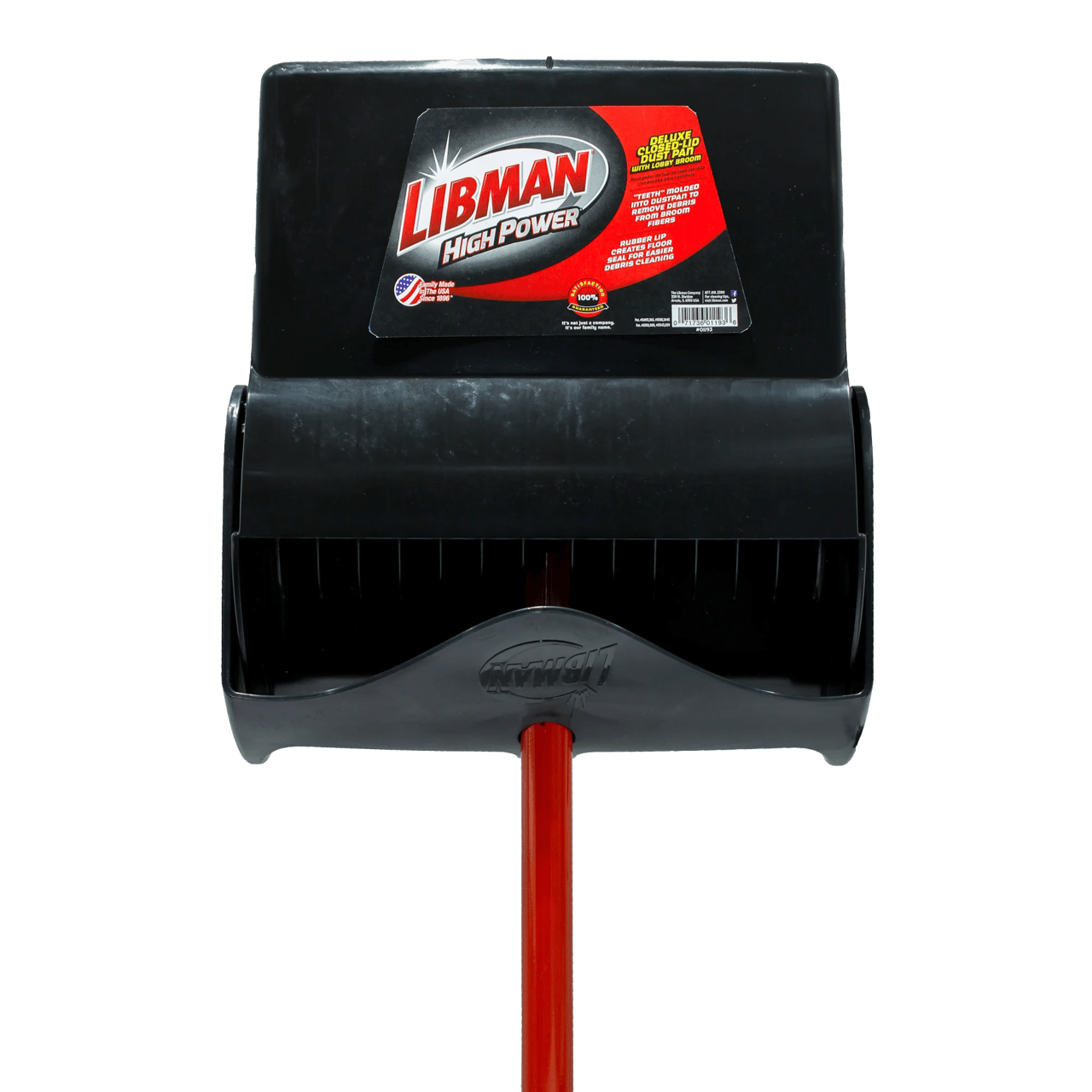 Libman Lobby Broom & Dust Pan - Image 1