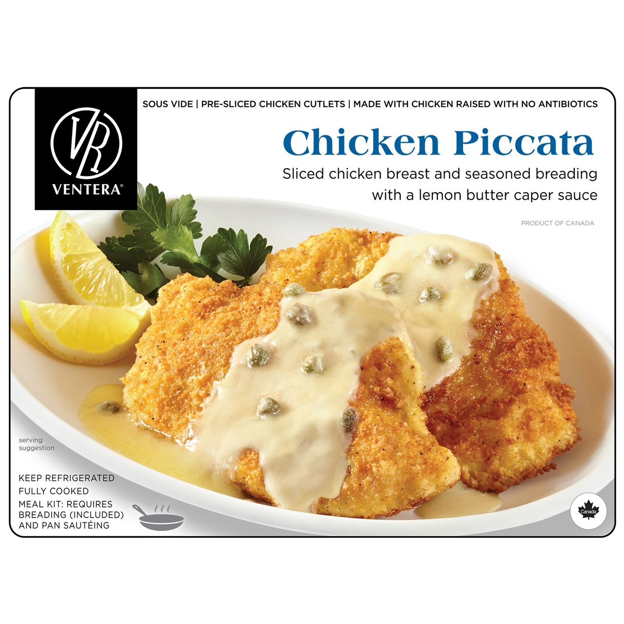 Ventera Chicken Piccata (Price Per Pound)