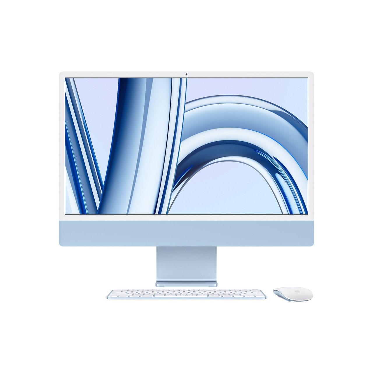 iMac 24" M3 8GB/256GB Blue MQRQ3LL/A - Image 1