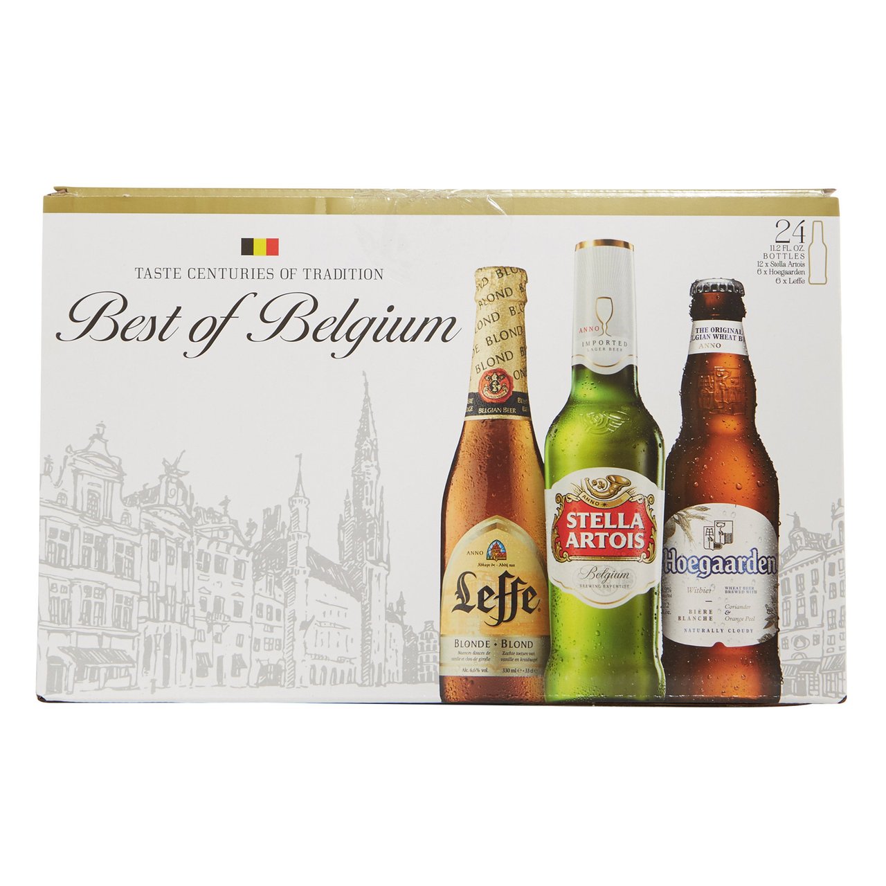 Best of Brewing Belgian Lager, 24-Pack, 11.2 oz Bottles - Image 1