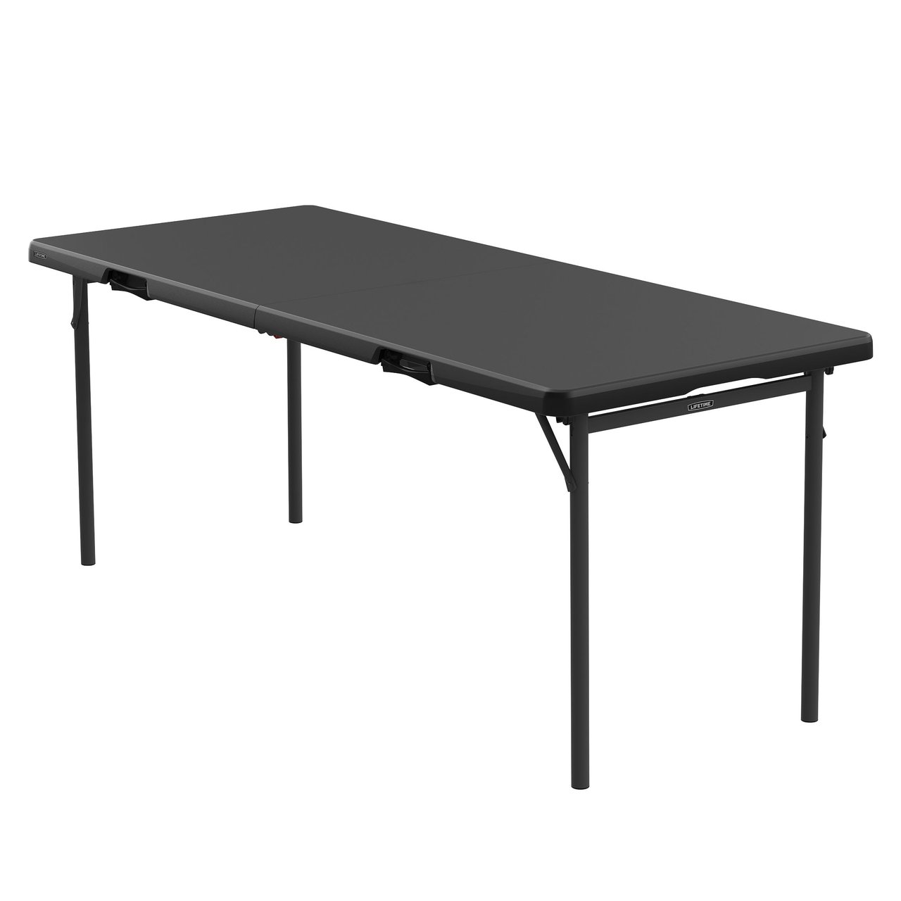 Lifetime Fold-in-Half Table 6 Ft Black - Image 1