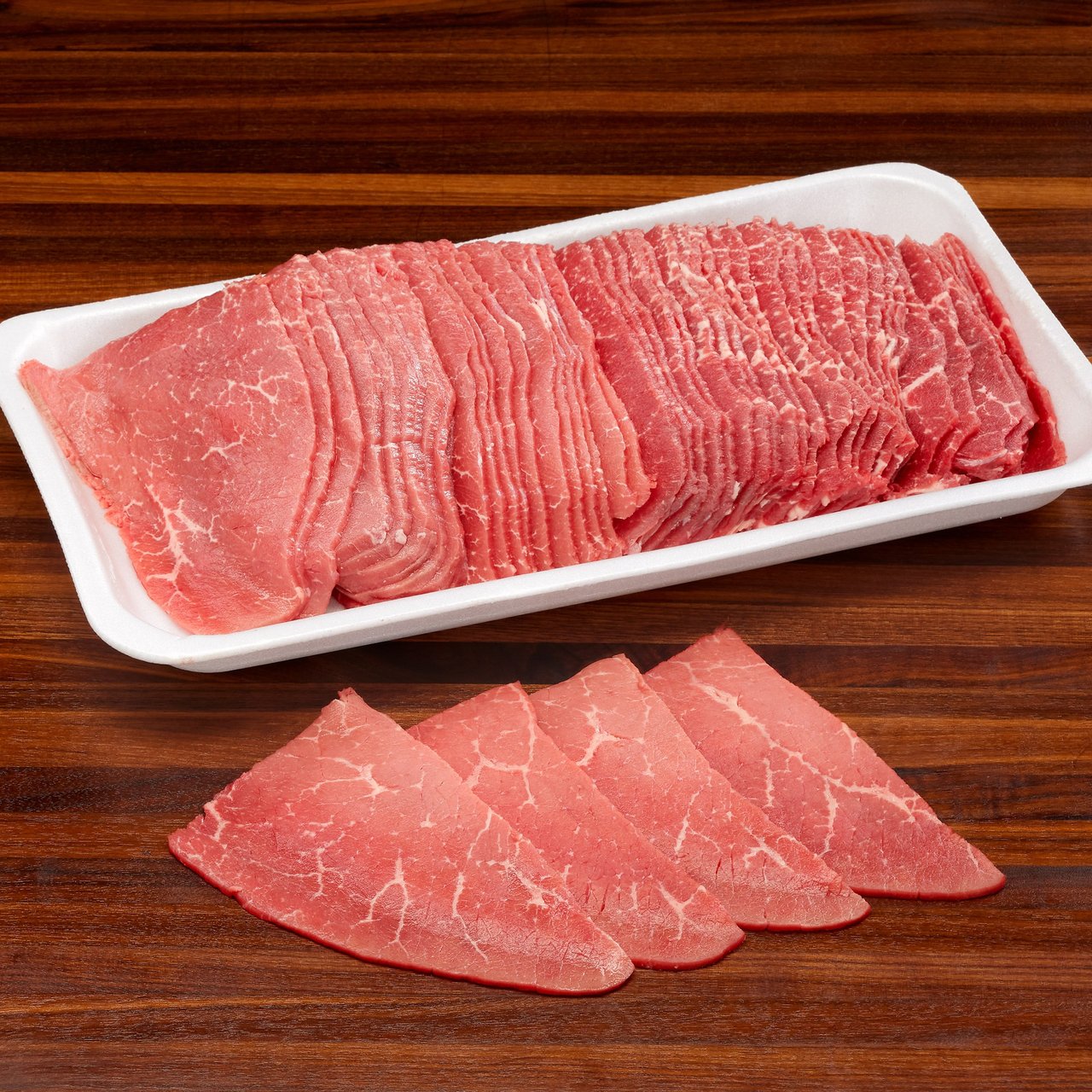 Beef Round Top Round (Shabu Shabu) USDA Prime Per Lb - Image 1