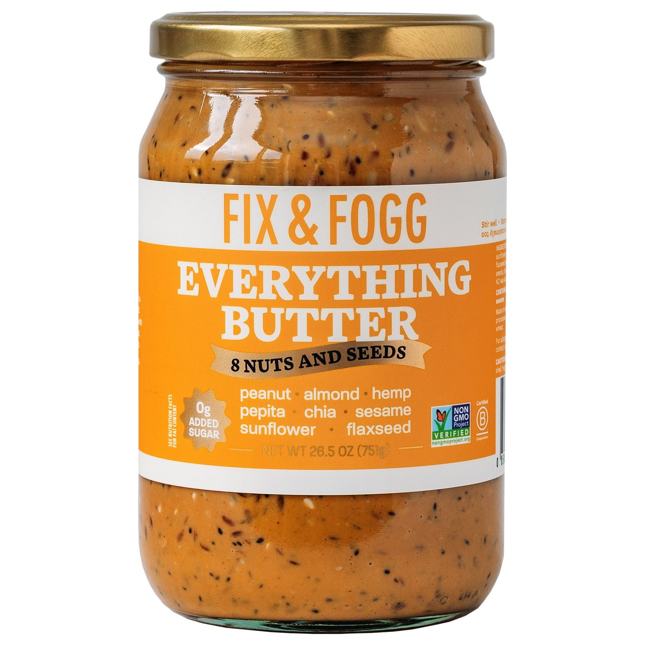 FIX AND FOGG EVERYTHING BUTTER 26.5 OZ - Image 1