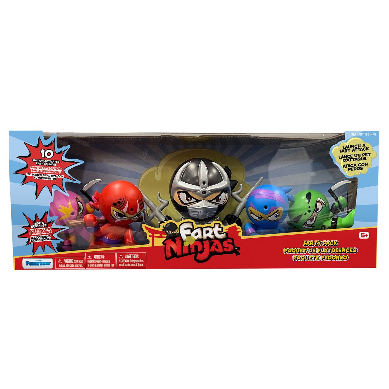 Fart Ninjas Farty Pack Assortment - Image 1