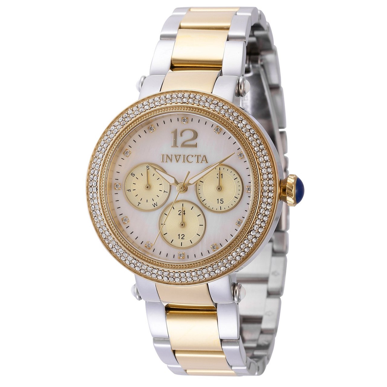 Invicta Bolt Two Tone Stainless Steel Quartz Women's Watch - Image 1