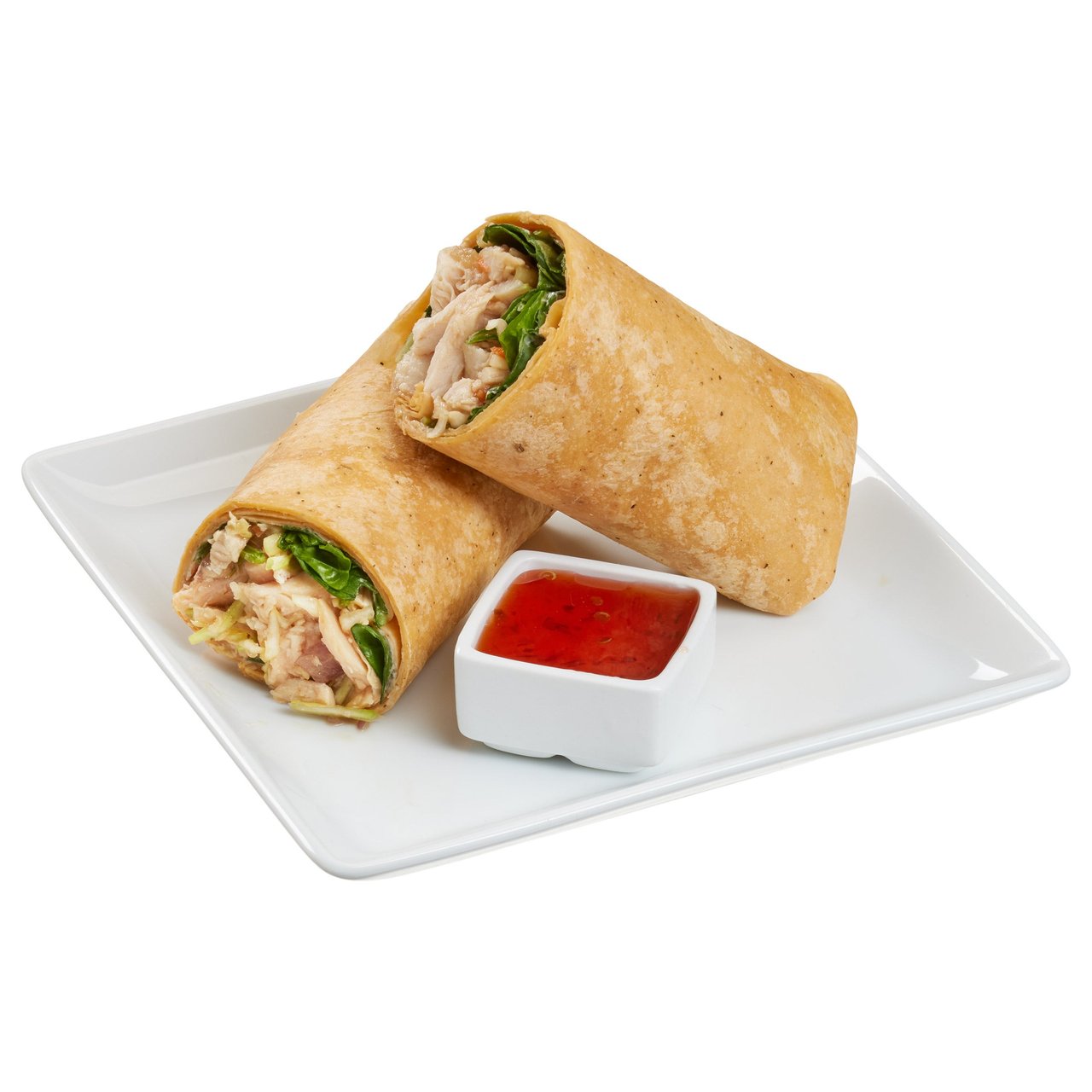 Thai Chicken Wrap with Sweet Chili Sauce (per lb) - Image 1