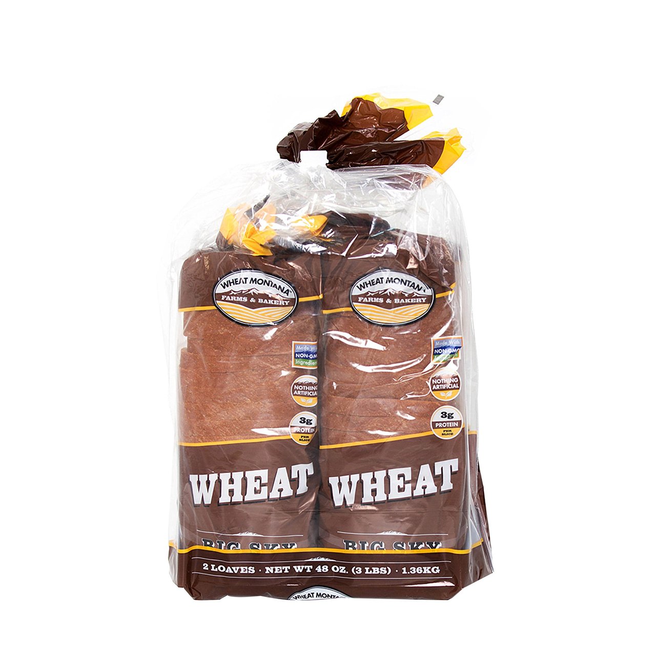 Wheat Montana Big Sky Wheat Bread, 24 oz, 2-Pack - Image 1
