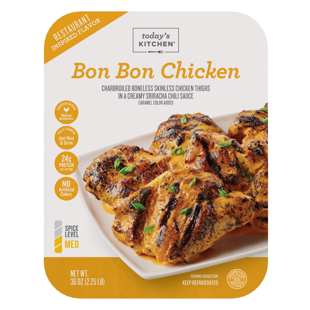 Today's Kitchen Bon Bon Chicken 2.25 Pounds - Image 1