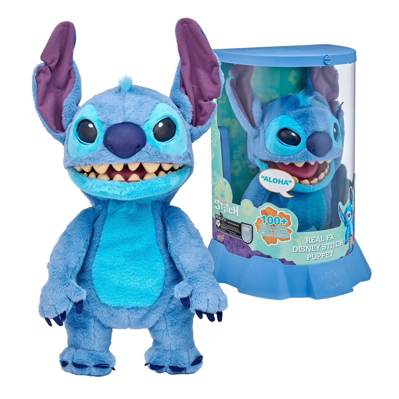 Disney Stitch Puppetronic by RealFX - Image 1