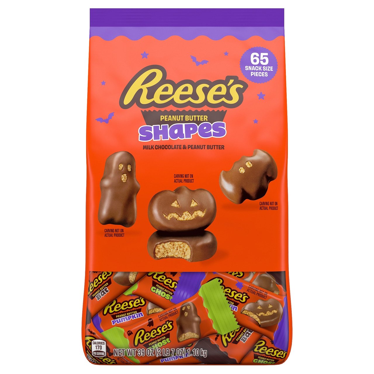 REESE'S HALLOWEEN SHAPES 39 OZ - Image 1