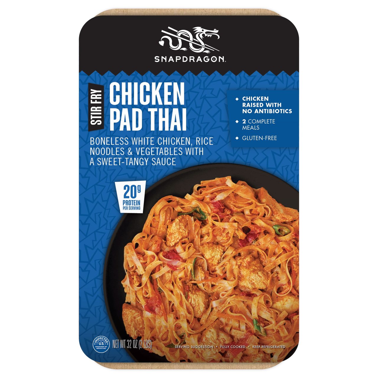 Snapdragon Chicken Pad Thai 2/16 oz - Image 1