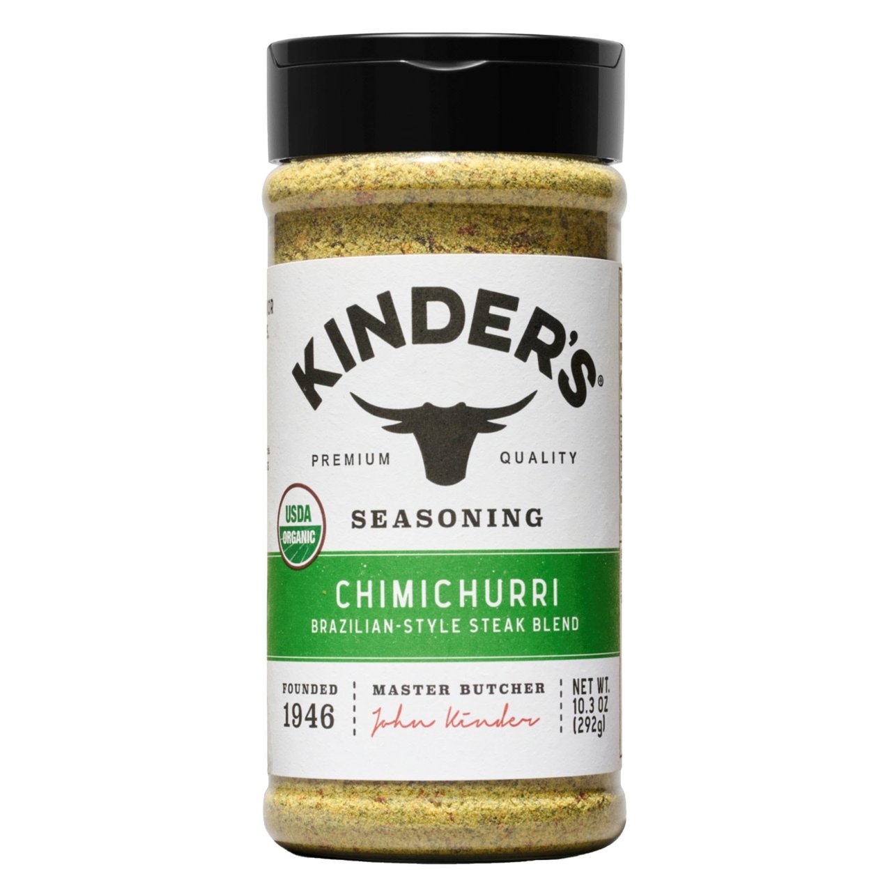 Kinder's Organic Chimichurri Steak Blend 10.3 Ounce Container - Image 1