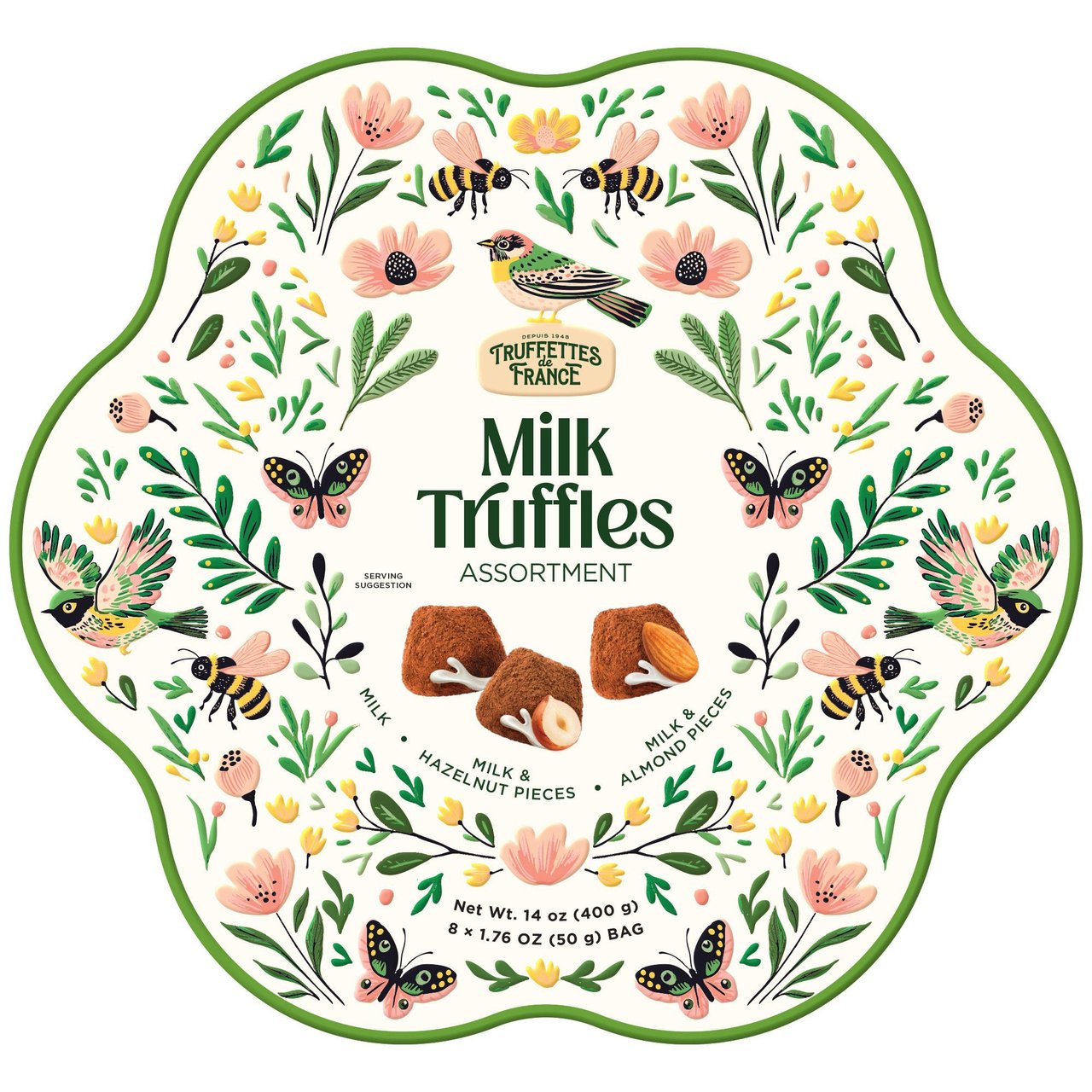 Chocmod Spring Truffle Tin 14.1 oz - Image 1