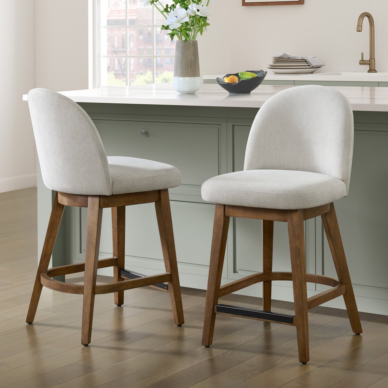 PIKE & MAIN OPHELIA COUNTER STOOL 2-PACK - Image 1