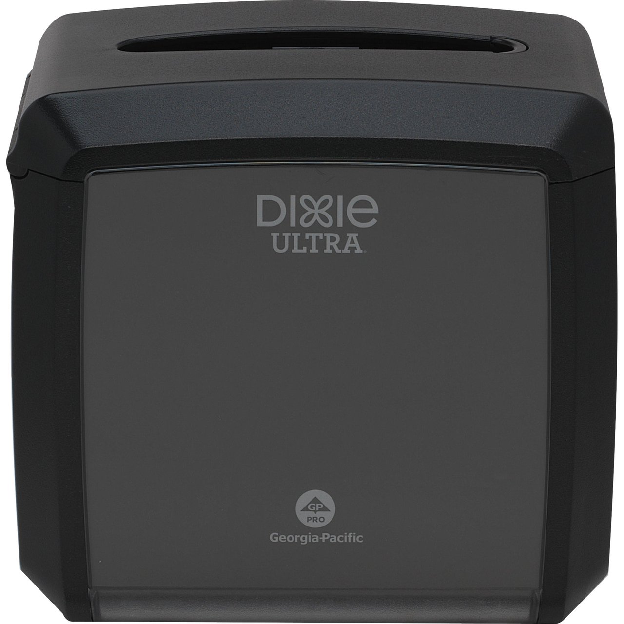 Dixie Ultra Tabletop Interfold Napkin Dispenser, Model #54527A, Black - Image 1