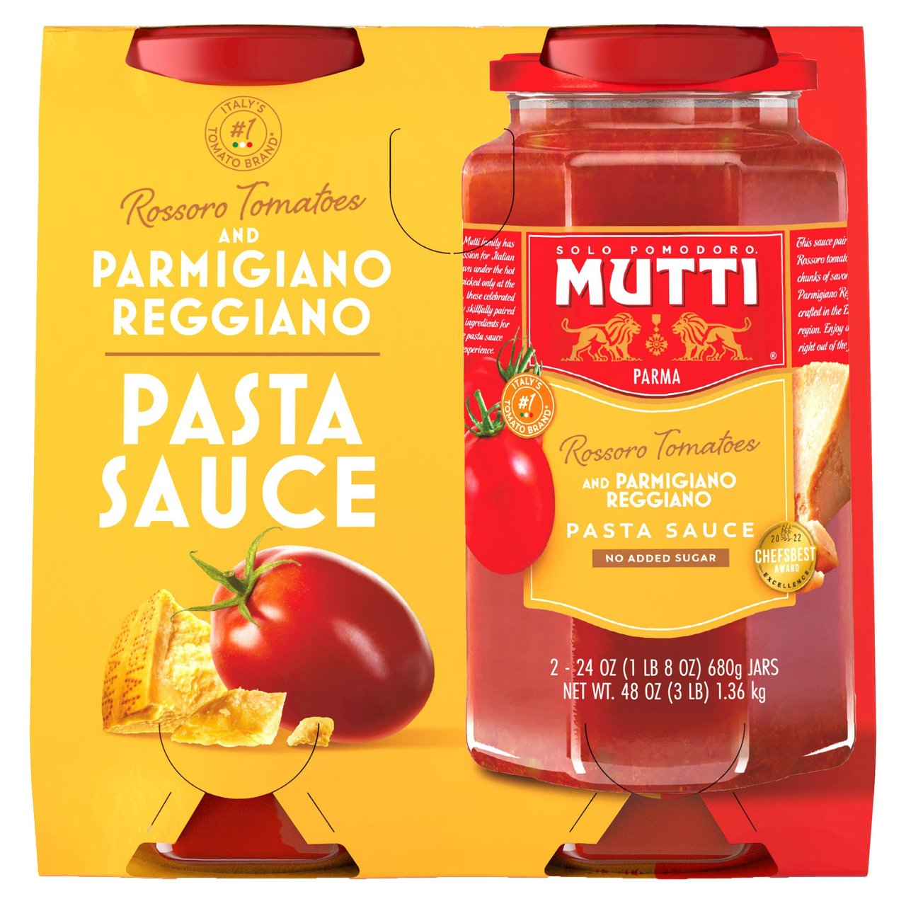 Mutti Parmigiano Reggiano Sauce 2/24 oz - Image 1