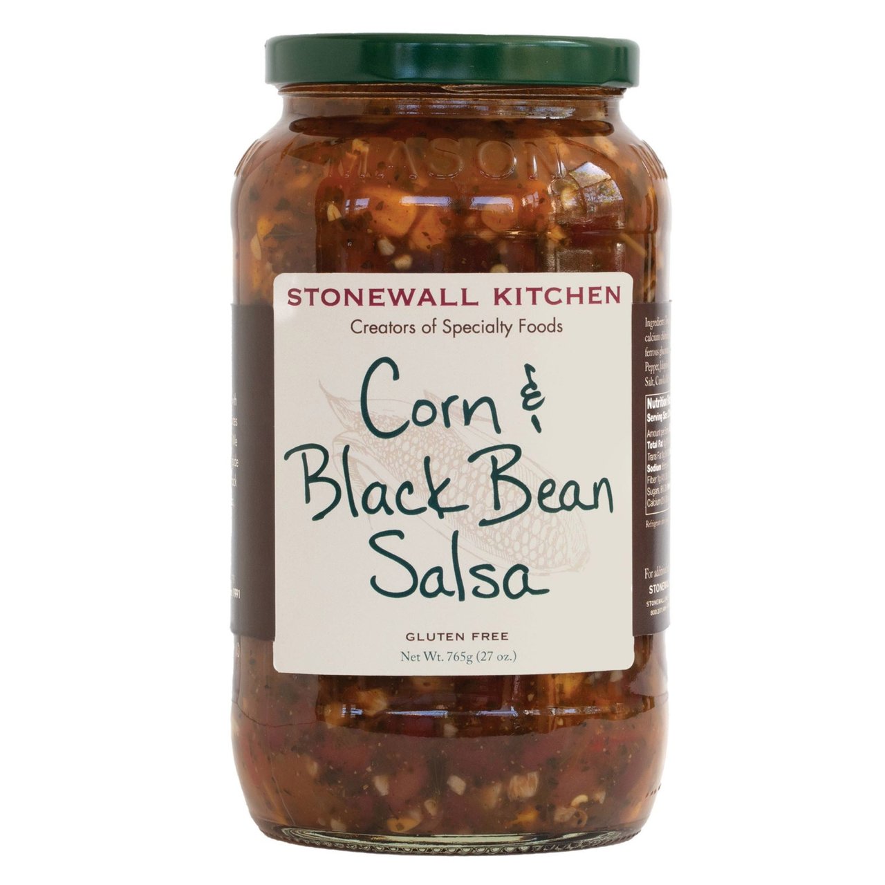 Stonewall Kitchen Corn & Black Bean Salsa, 27 oz - Image 1