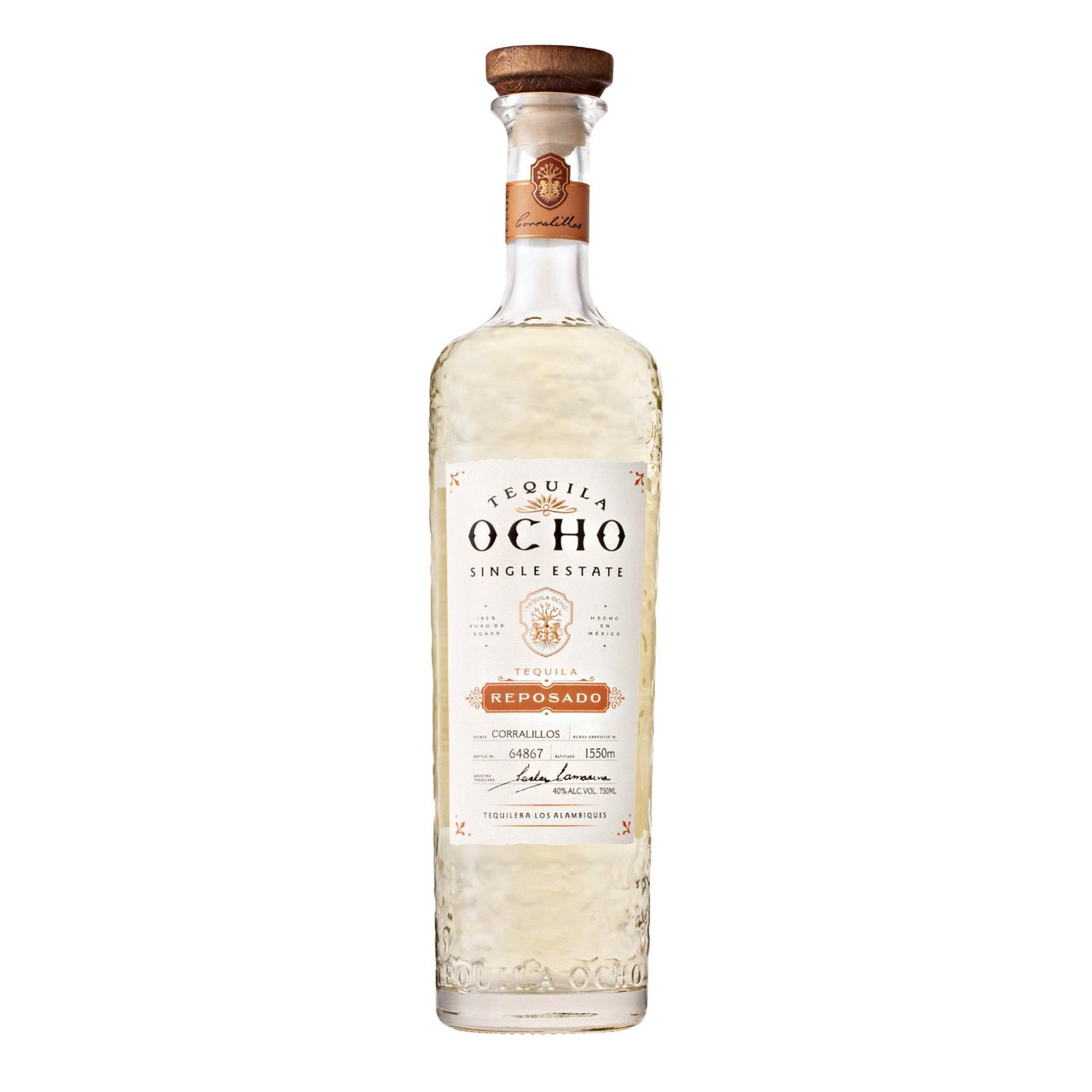 Tequila Ocho Reposado Mexico 750ml