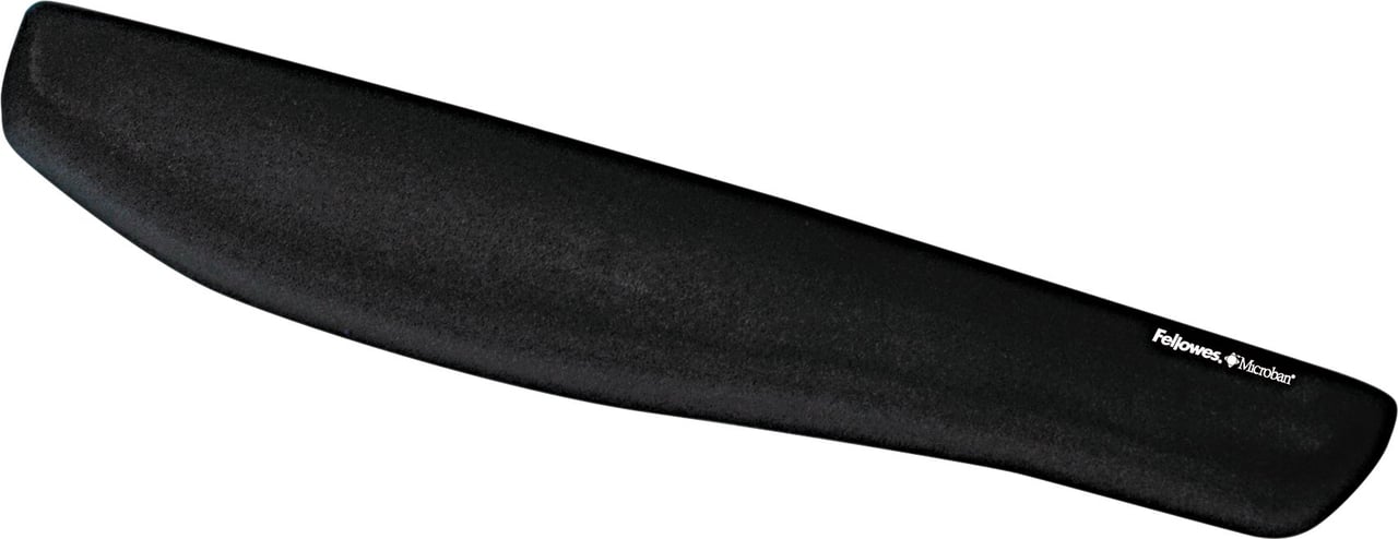Fellowes PlushTouch Keyboard Wrist Rest, Black (FEL9252101)