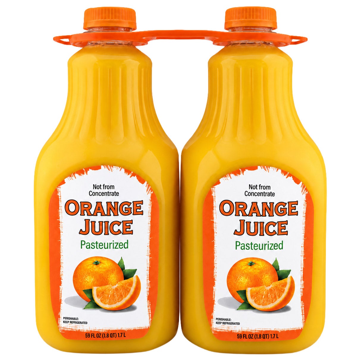 ORANGE JUICE 2/59 OUNCE BOTTLES - Image 1