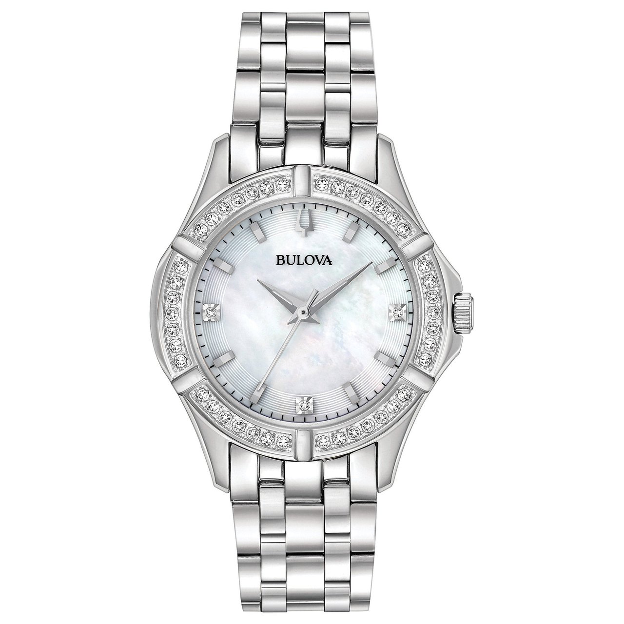 Bulova Classic Mother-of-Pearl Dial Quartz Ladies Watch - Image 1