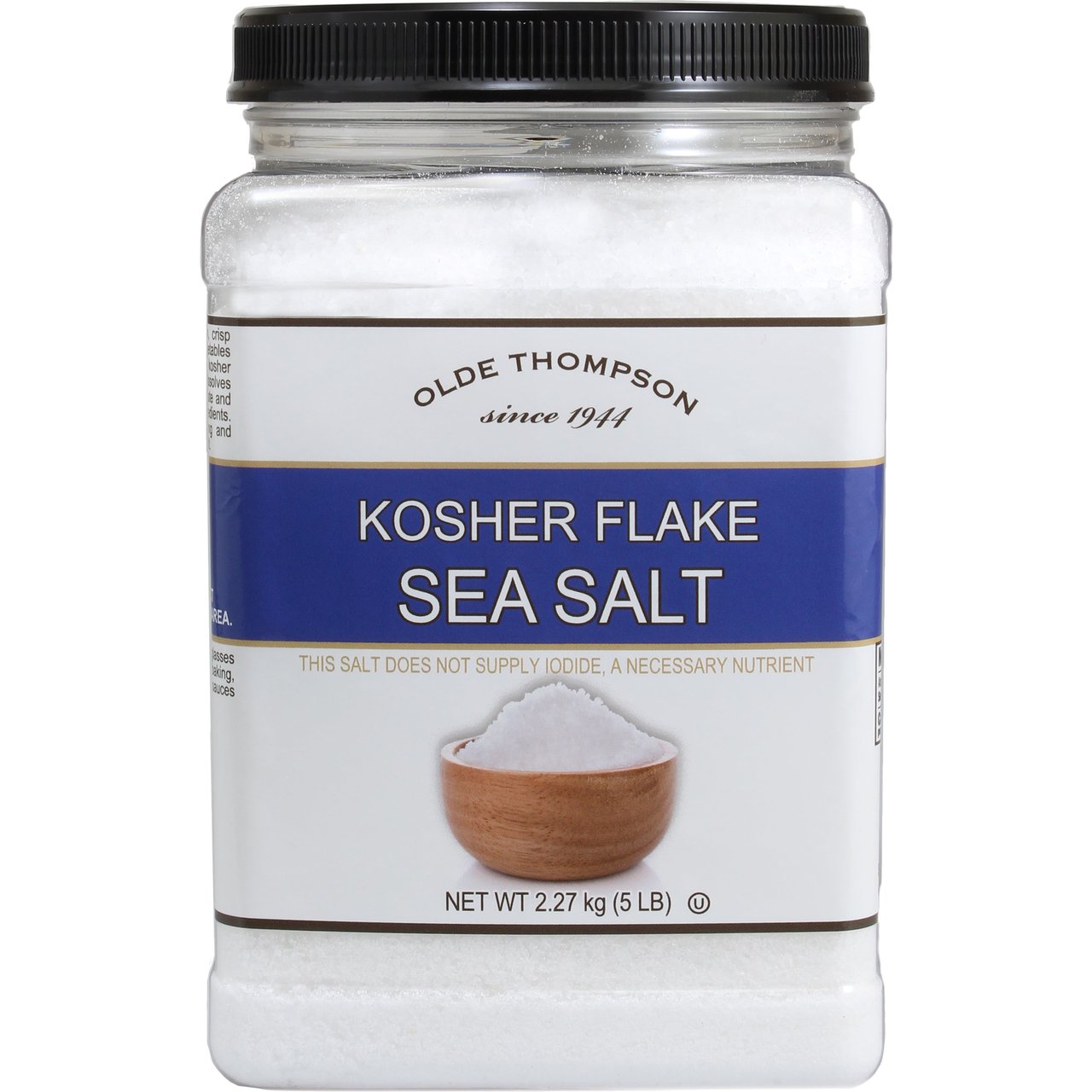 Olde Thompson Kosher Flake Sea Salt 5 lb - Image 1