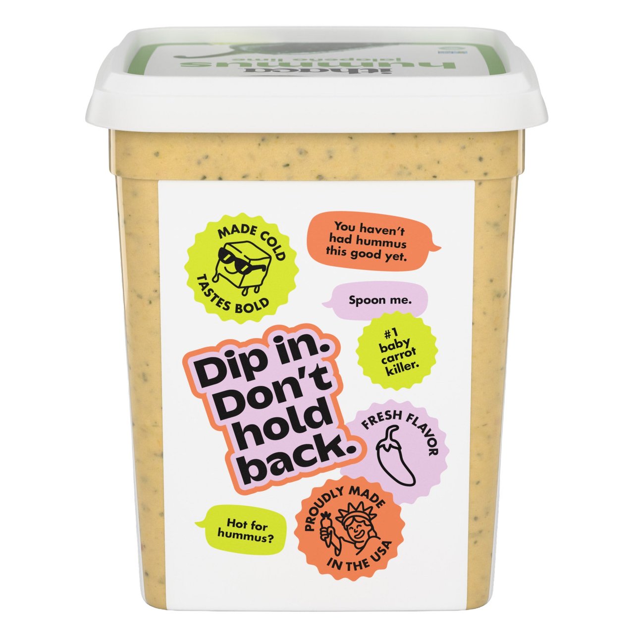Ithaca Jalapeño Lime Hummus 26oz - Image 1