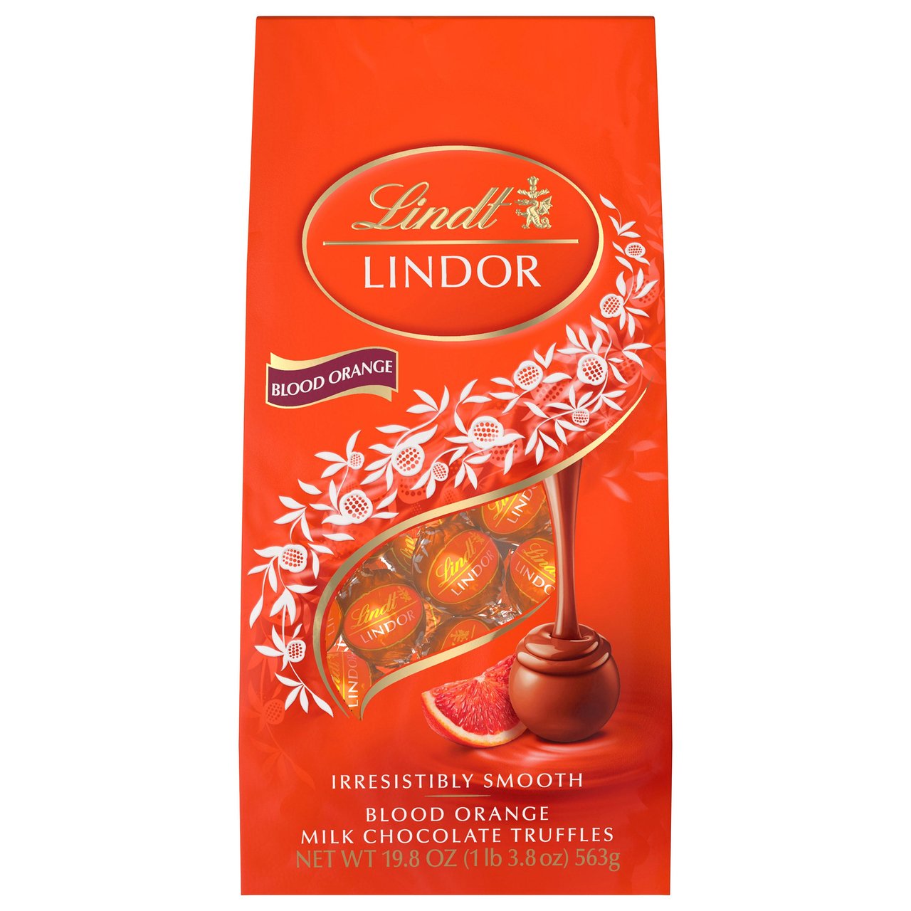 Lindt Lindor Blood Orange Milk Chocolate Truffles 21.2 oz - Image 1