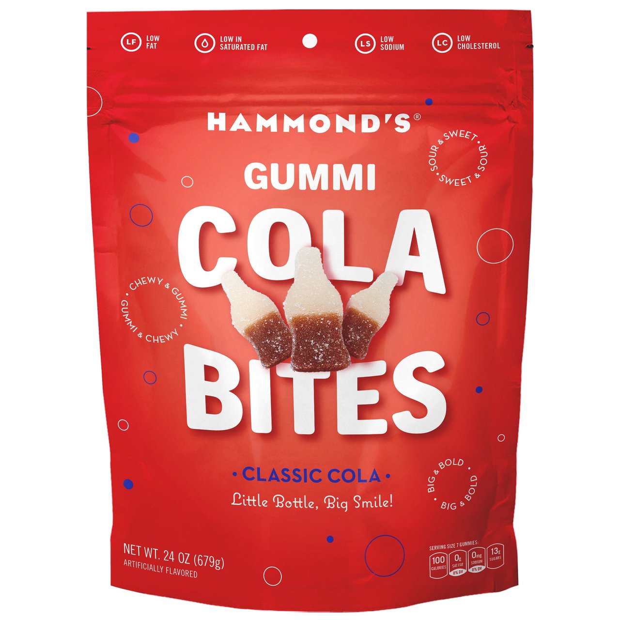 Hammond's Gummi Cola Bites 24 oz