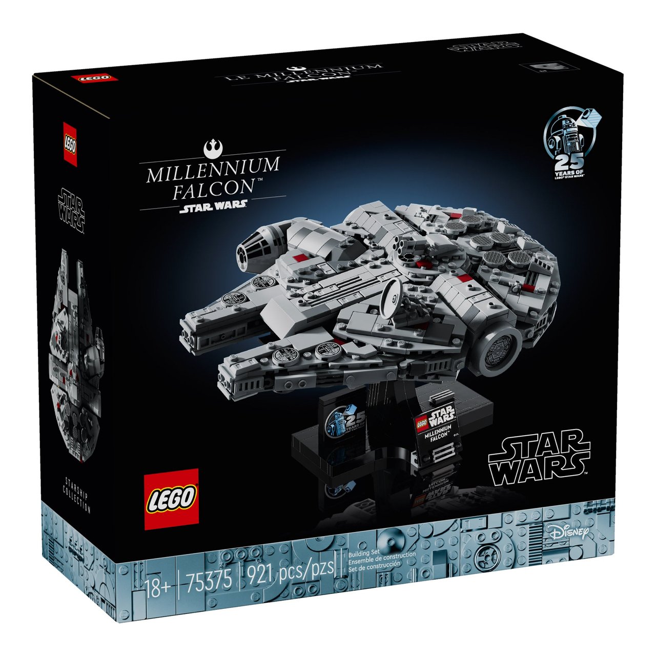 LEGO Star Wars Millennium Falcon 25th Anniversary Starship - Image 1
